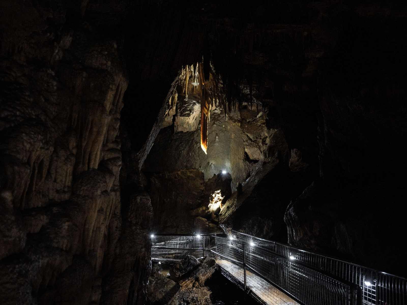 Gunns Plains Caves inside